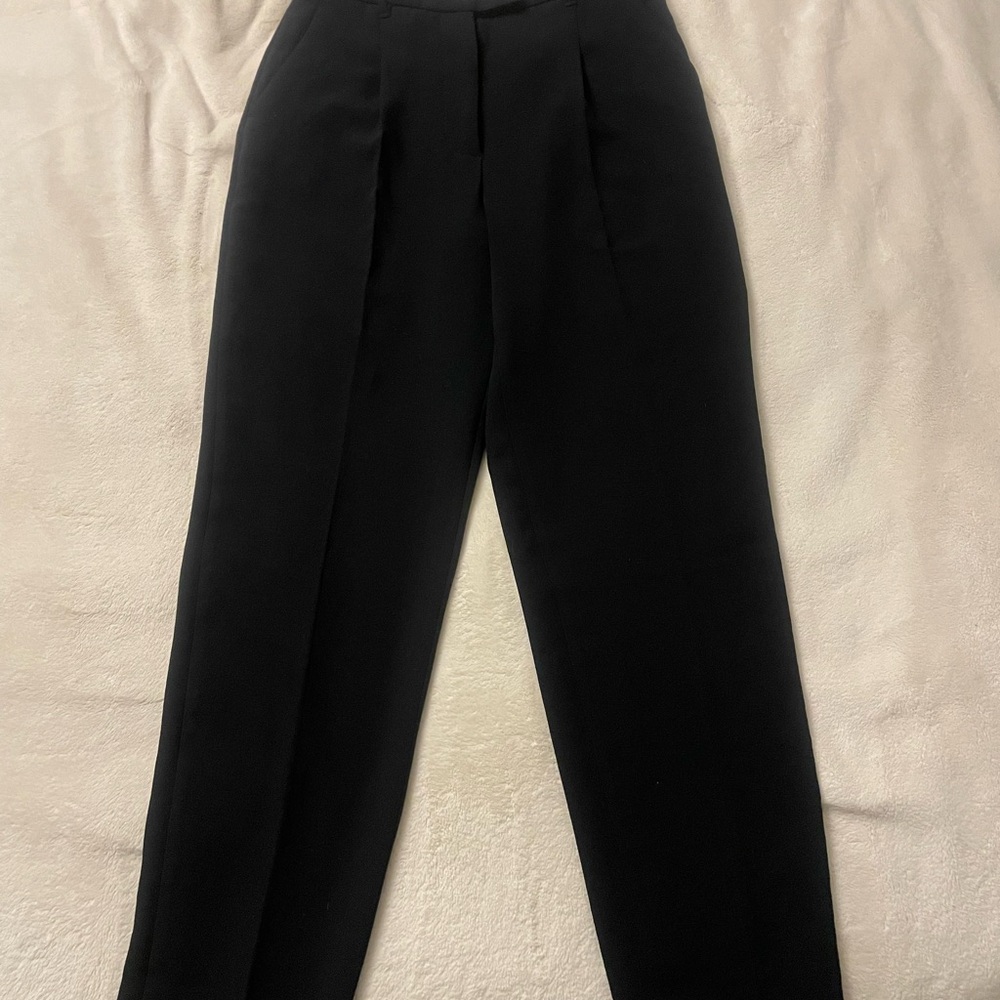Aritzia Wilfred Elegant Black Dress Pants 6